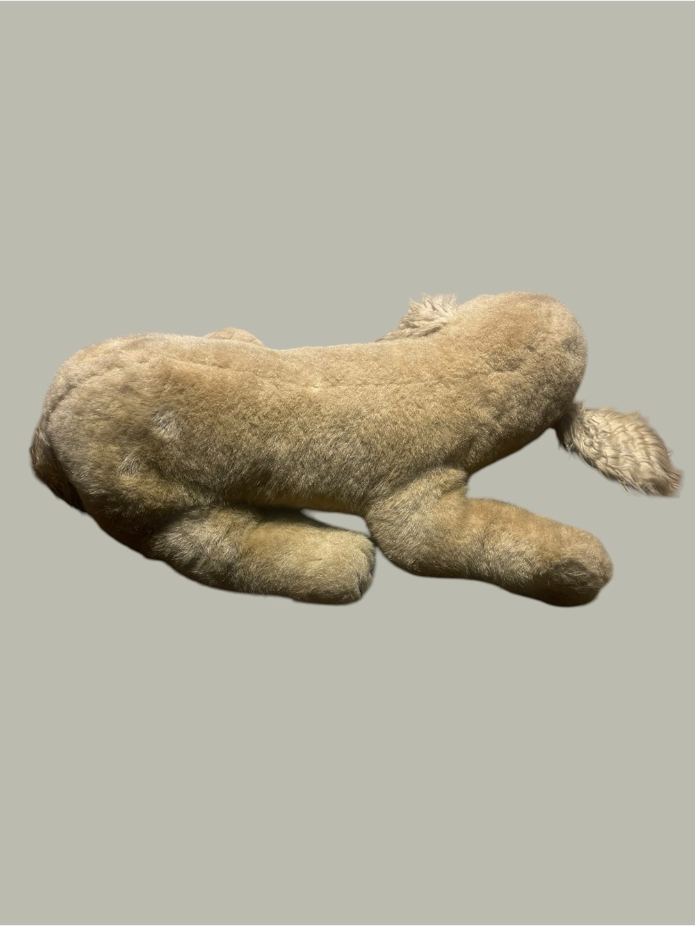 Vintage 1984 Applause Avanti Puppy Dog Plush 15” Beige Tan Rare #931 - Picture 4 of 6
